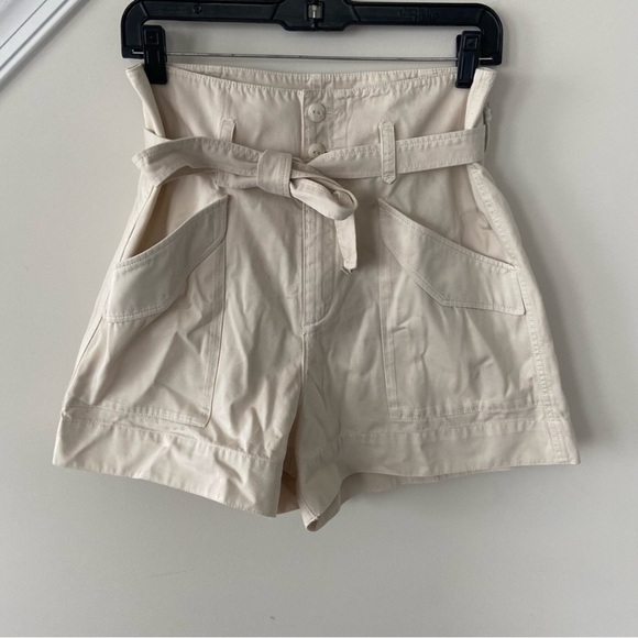 Rag & Bone ecru shorts - Picture 1 of 6